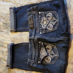 LA IDOL DENIM CAPRI